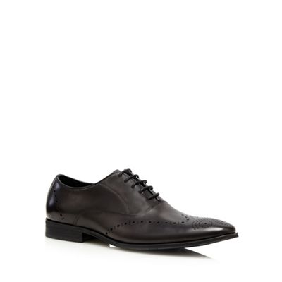 Black Oxford lace up shoes
